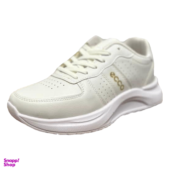 کتونی زنانه مدل اکو کد 1245 رنگ سفید