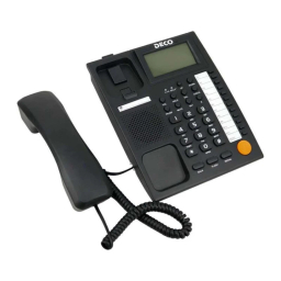 تلفن رومیزی دکو کد F33