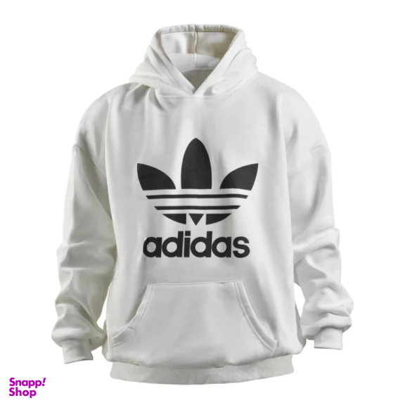 هودی ورزشی مردانه مدل GS-m-M-263504 رنگ سفید