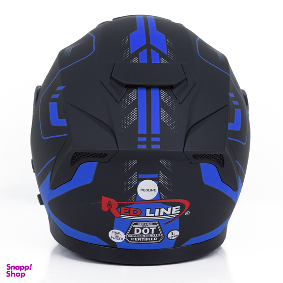 کلاه کاسکت فک متحرک ردلاین مدل 937 طرح blue arrow mt