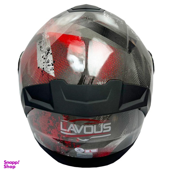 کلاه کاسکت لاوس مدل فک متحرک عینک دار کد LVS_4