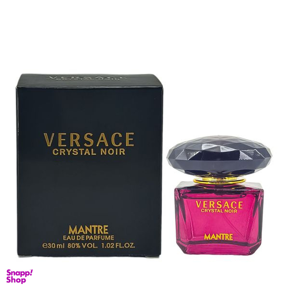 عطر جیبی مانتره مدل VERSACE CRYSTAL NOIR حجم 30 میلی لیتر