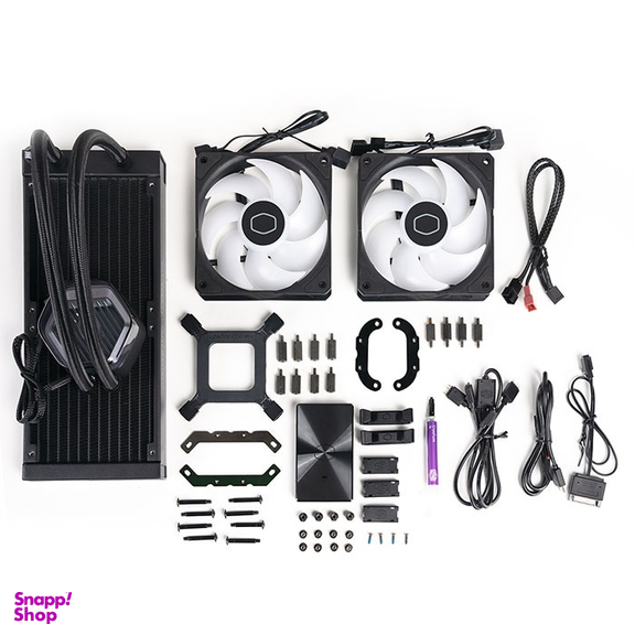 خنک کننده مایع پردازنده کولر مستر مدل MASTERLIQUID 240 ATMOS