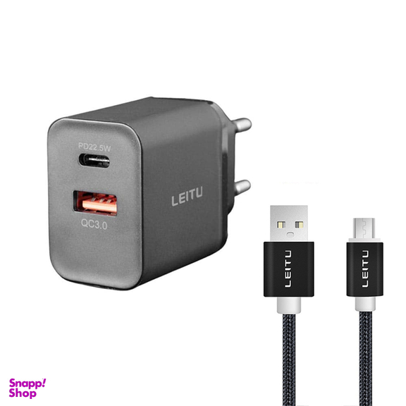 شارژر دیواری لیتو مدل LH-32 همراه کابل Micro-USB