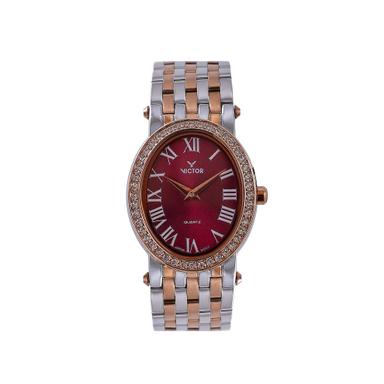 ساعت مچی عقربه ای زنانه ویکتور مدل Viw007