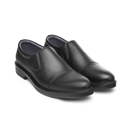 کفش کلاسیک مردانه نوین چرم مدل بی بند 7810 Fr- MS3185