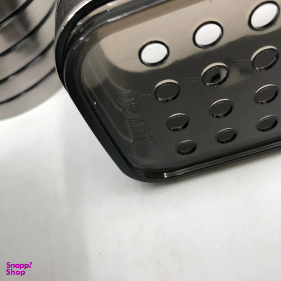 سبد سینک بازن مدل STL کد SHR 411 به همراه جا اسکاچی و پمپ مایع ظرفشویی