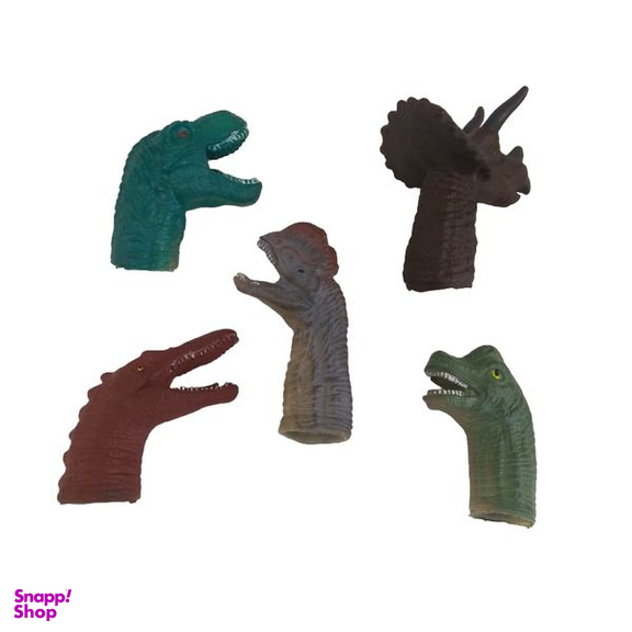 عروسک انگشتی مدل دایناسور کد 58D مجموعه 5 عددی
