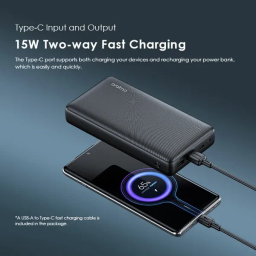 پاوربانک اورایمو مدل Traveler 15 Flash OPB-1200 ظرفیت 20000 میلی‌ آمپر ساعت