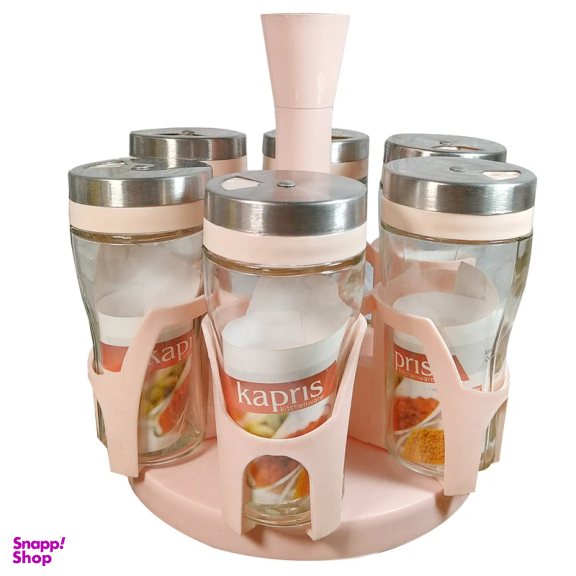 ست 7 پارچه جا ادویه کاپریس مدل پارادایس کد 220