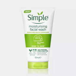 ژل شوینده صورت سیمپل مناسب پوست خشک حجم 150 میلی‌ لیتر