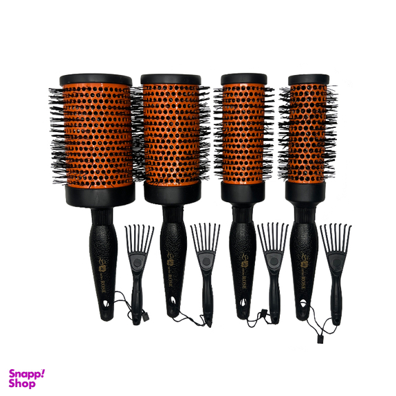 برس مو گرد کد 65-55-45-35 مجموعه 4 عددی
