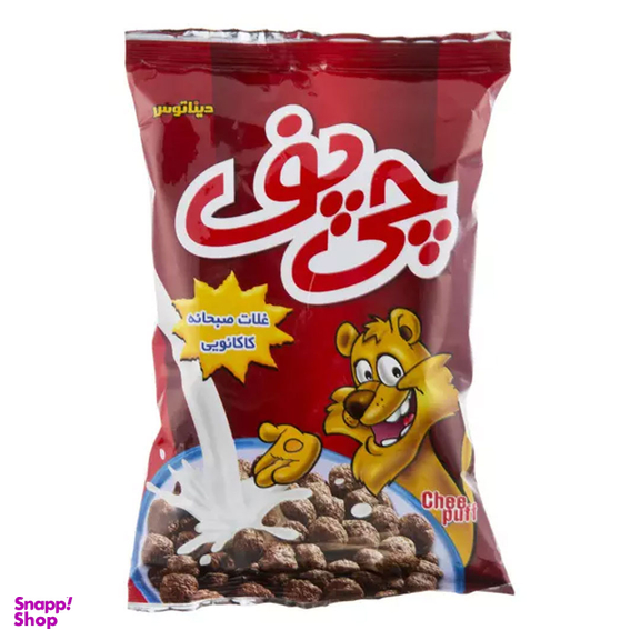غلات صبحانه چی پف مدل شکلاتی توپی وزن 55 گرم