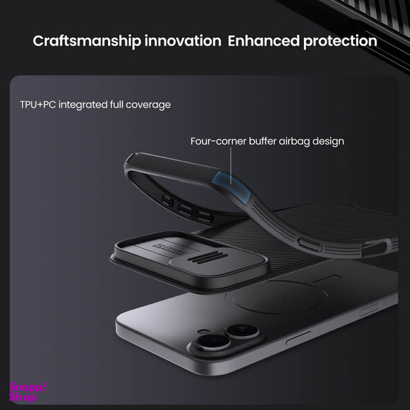 کاور نیلکین مدل CamShield Pro Magnetic مناسب برای گوشی موبایل اپل IPhone 16