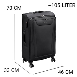 چمدان سایز بزرگ فوروارد مدل FCLT40120 HAPPY JOURNEY LARGE
