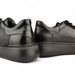 کفش راحتی زنانه چرم کاکتوس کد ws1058 رنگ مشکی