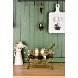 سالاد خوری ریتون طرح شاخه بلوط کد 03