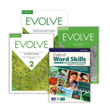 پک کتاب Evolve 2SB / WB/ Vidio Book اثر Philip Kerr انتشارات Cambridge مجموعه 4 جلدی