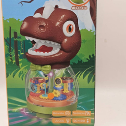 اسباب بازی ناب سل مدل چرخ دنده ای قلک طرح دایناسور موزیکال