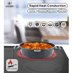 سرویس تابه 6 پارچه لایف اسمایل مدل LIFEP7STSHR-6-2