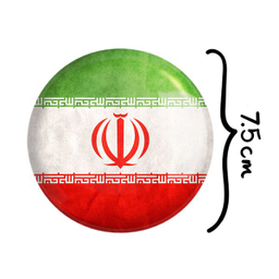 آینه جیبی خندالو مدل پرچم ایران کد 20501