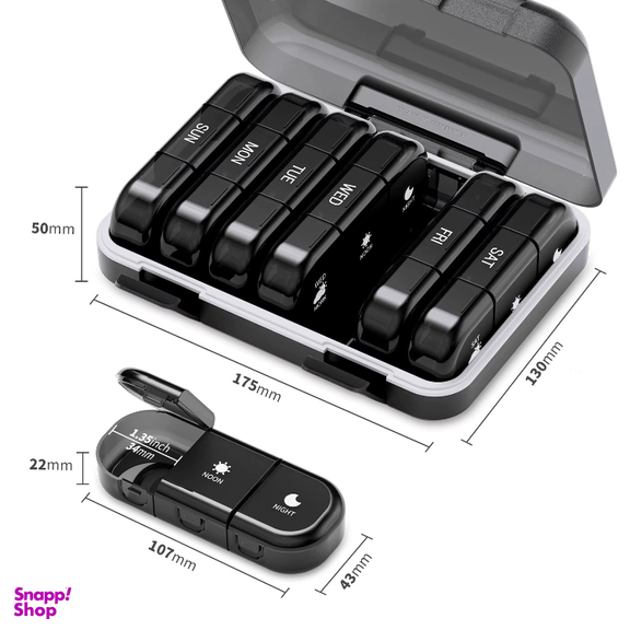 جعبه نگهدارنده دارو مدل مموریا