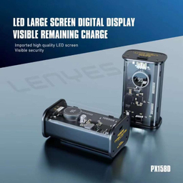 پاوربانک لنیز مدل PX1580 ظرفیت 10000 میلی‌ آمپر ساعت