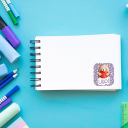 برچسب لاژید مدل تشویق دانش آموز طرح کارتونی کد A58 مجموعه 2 عددی