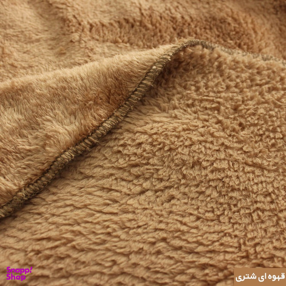 شال مبل شاران هوم مدل مخملی طرح ساده سایز 100×180 سانتی متر