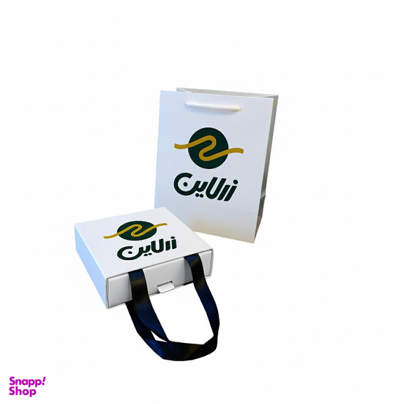 گوشواره حلقه ای طلا 18 عیار زنانه زرلاین مدل ماه و ستاره کد E-8023