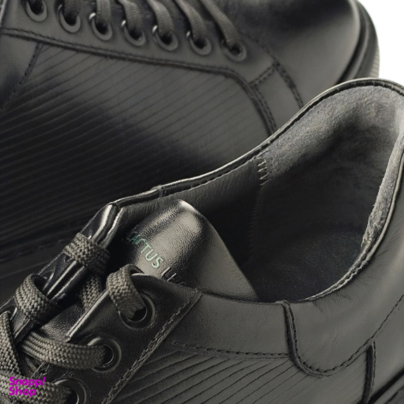 کفش راحتی زنانه چرم کاکتوس کد ws1058 رنگ مشکی