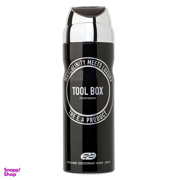 اسپری خوشبو کننده بدن مردانه عماد آرا مدل Tool Box حجم 200 میلی لیتر