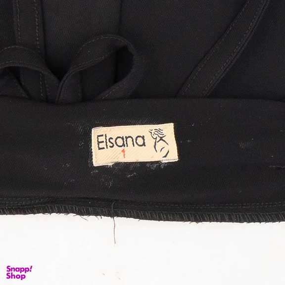 شلوار بگ زنانه السانا مدل ریهام کد 222401 رنگ مشکی