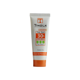 کرم ضد آفتاب بدون رنگ تینولا بیوتی SPF 30 مدل Tino Sun مناسب پوست های چرب و مختلط حجم 40 میلی لیتر