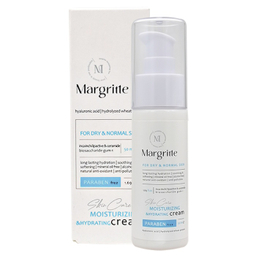 کرم مرطوب کننده و آبرسان مارگریت مدل SKIN CARE مناسب پوست های خشک و نرمال حجم 50 میلی لیتر