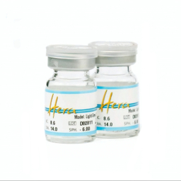 لنز رنگی سالیانه هرا شماره 6 کد HJ210 رنگ طوسی دور مشکی