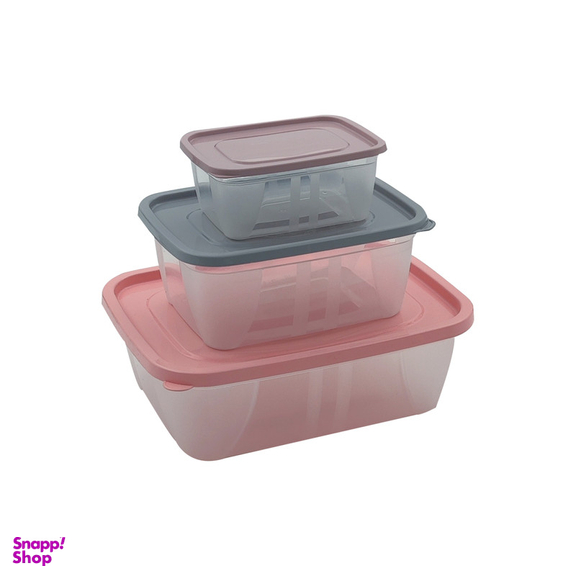 ظرف نگهدارنده اشکان مدل شاندیز مجموعه 3 عددی