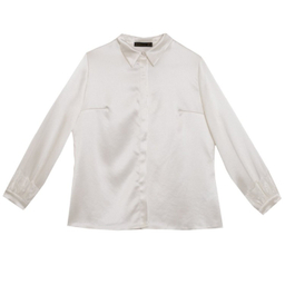 شومیز زنانه برنس مدل الیسا رنگ شیری