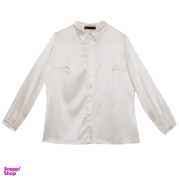 شومیز زنانه برنس مدل الیسا رنگ شیری