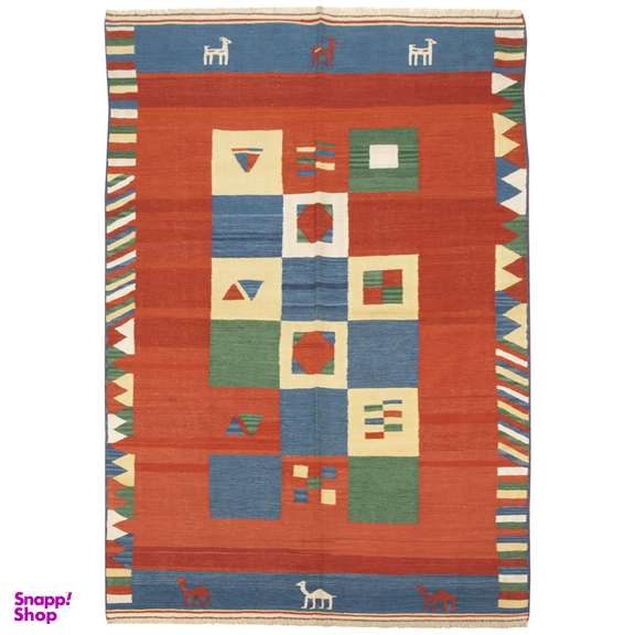 گلیم دستباف سی پرشیا کد 171990 سایز 238x166 سانتی متر