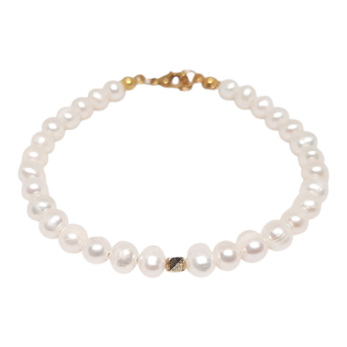 دستبند طلا 18 عیار زنانه مدل باوان کد 310726