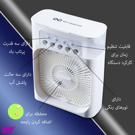 پنکه مه پاش گیفت کالکشن مدل بخوردار کد 1896