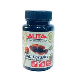 دارو ضد انگل ماهی آکواریوم آلیتا مدل Anti parasite بسته 40 عددی