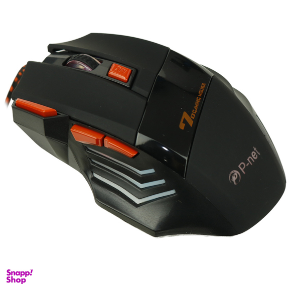 ماوس گیمینگ پی نت مدل P-net GM.15 به همراه پد ماوس