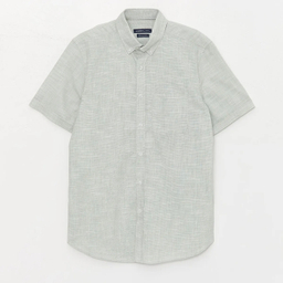 پیراهن آستین کوتاه مردانه ال سی وایکیکی مدل Tork8643