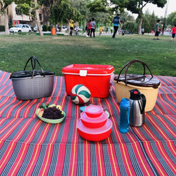 زیر انداز سفری راحل مدل حصیری یک تکه کد 4