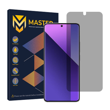 محافظ صفحه نمایش حریم شخصی مستر مدل Resistant مناسب گوشی موبایل شیائومی Redmi Note 13 Pro Plus