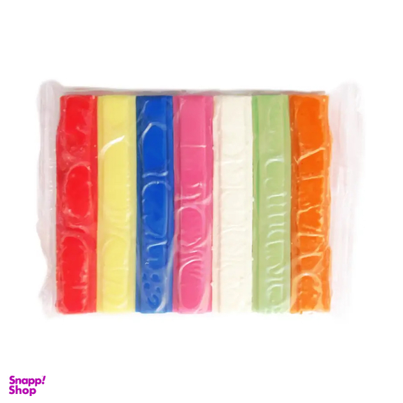 خمیربازی 7 رنگ آریا مدل مقوایی