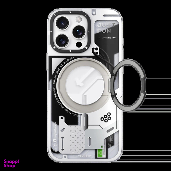 کاور یانگ کیت مدل Cyberpunk 360° مناسب برای گوشی موبایل اپل iphone 16promax