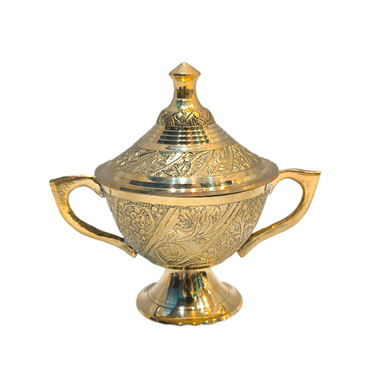 قندان برنجی دسته دار کد 1023